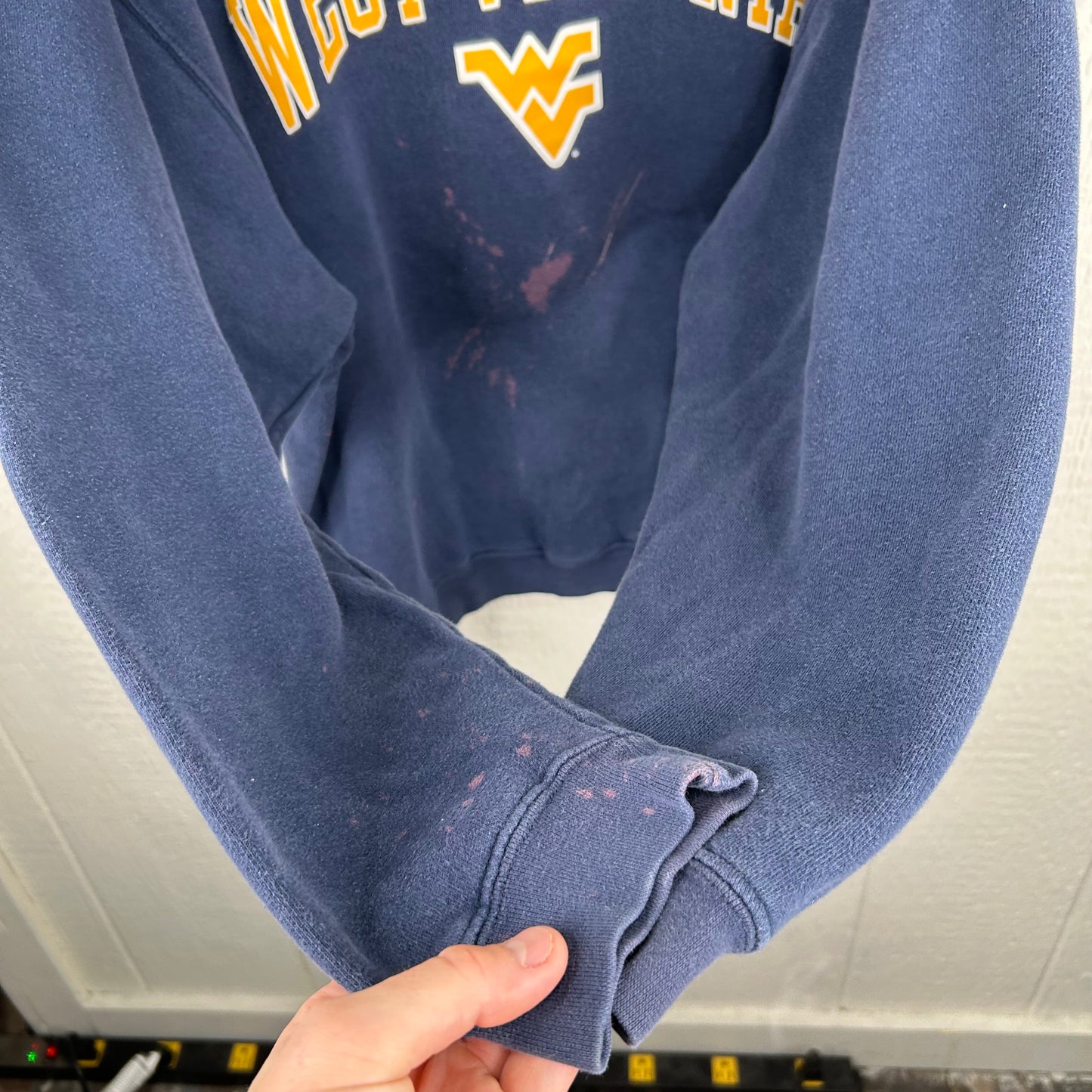 Y2K Faded West Virginia Graphic Crewneck (M)