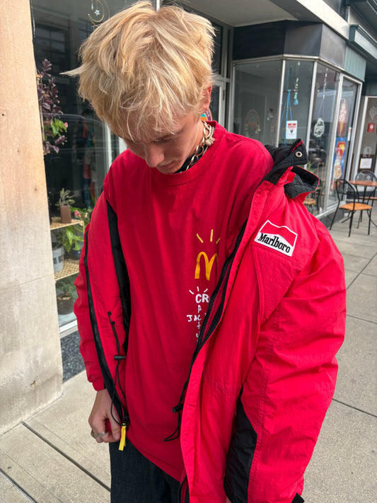 Mcdonald's x Travis Scott Cactus Jack Crewneck Graphic Tee (XXL)