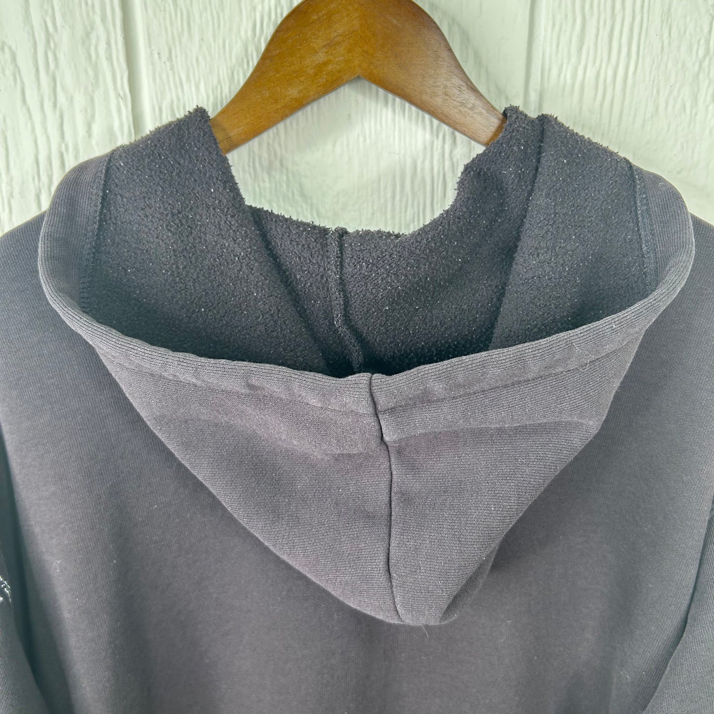 Vintage Thrashed Black Carhartt Zip-Up Hoodie (XL)