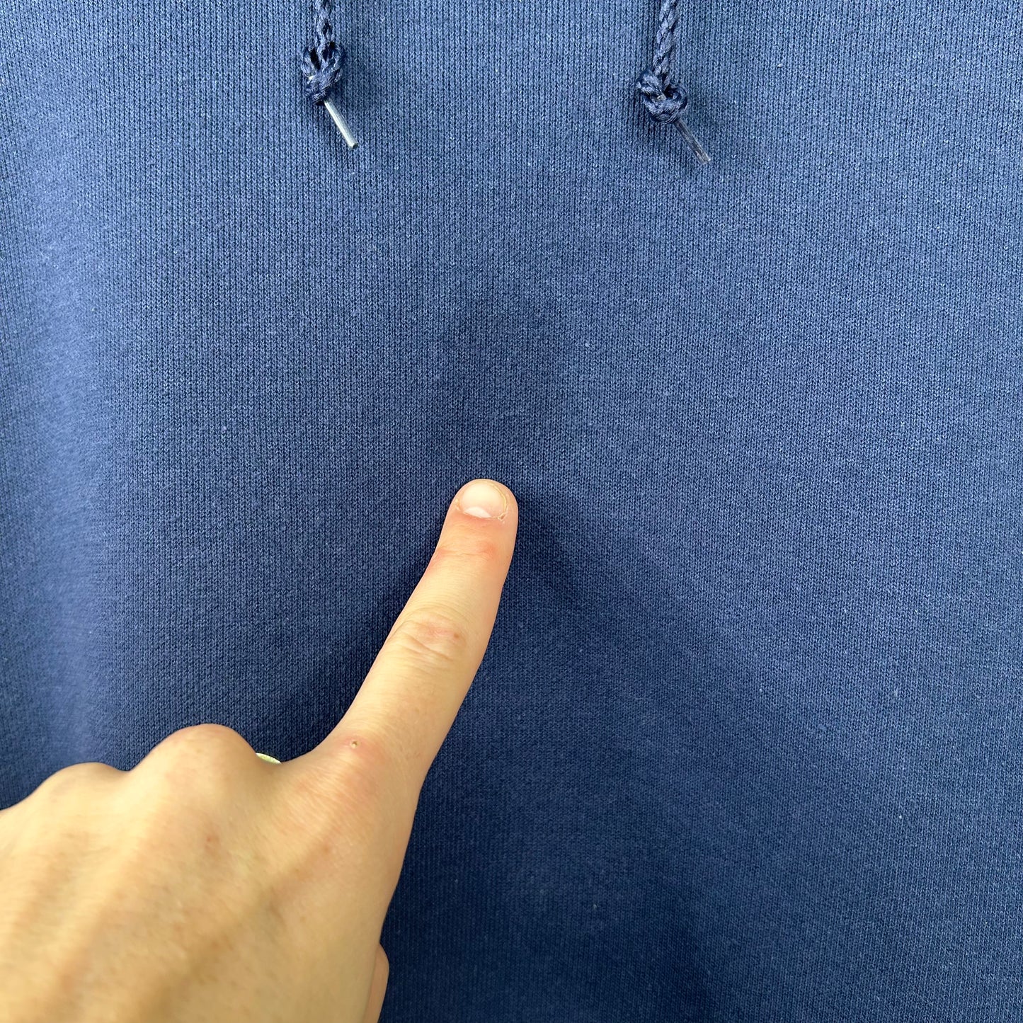 Vintage Navy Blue Heavy Weight Carhartt Hoodie (XL)