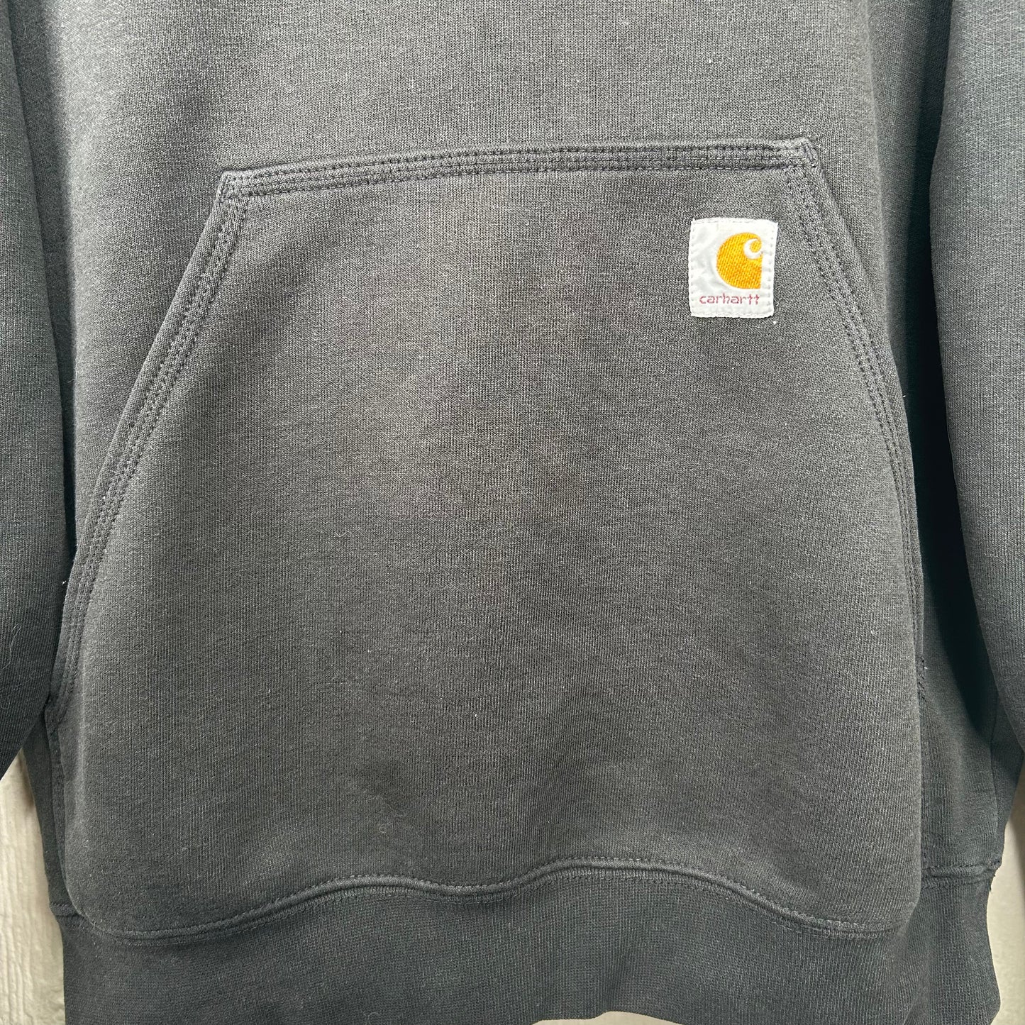 Y2K Black Heavy Weight Carhartt Hoodie (S)