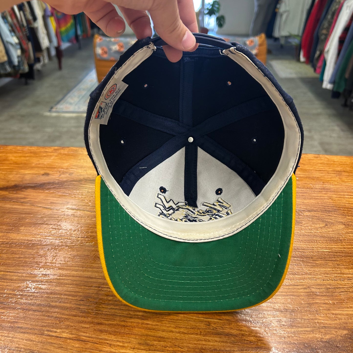 90's West Virginia Script Hat