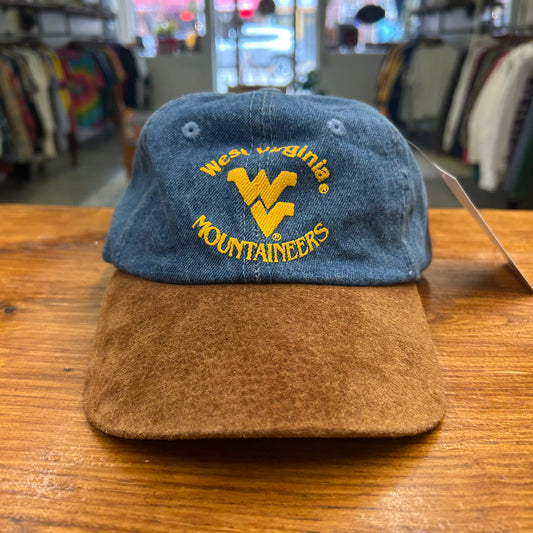 90's West Virginia Mountaineers Script Hat
