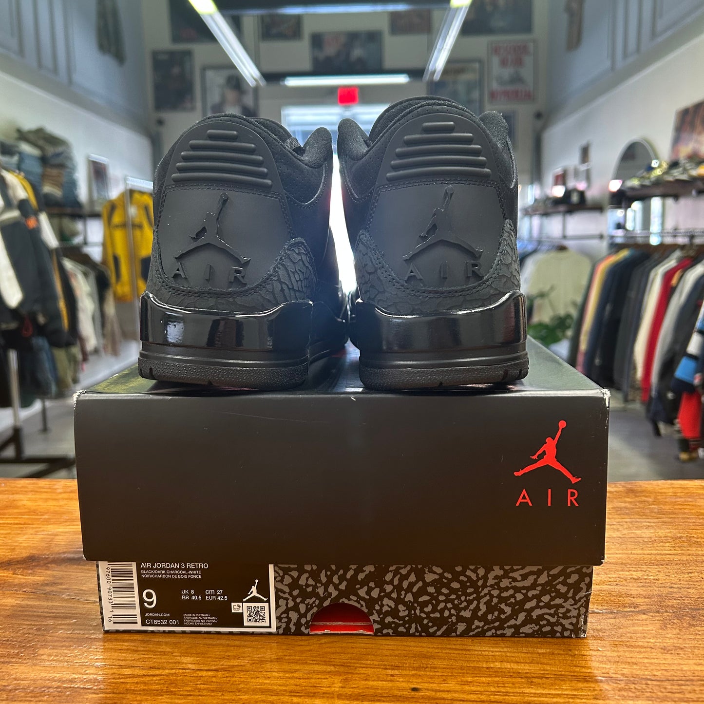 Jordan 3 Black Cat - 9M