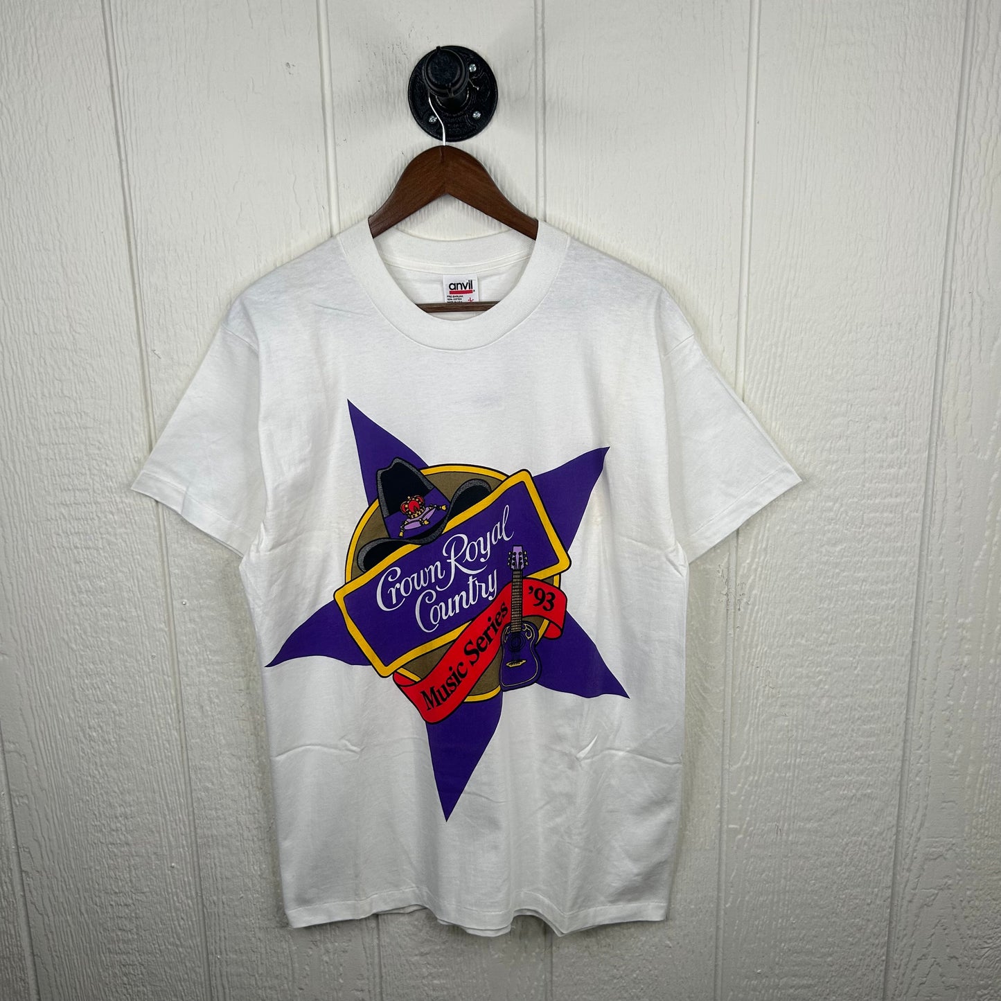 Vintage 90's Crown Royal Country Music Series Graphic Tee (L)
