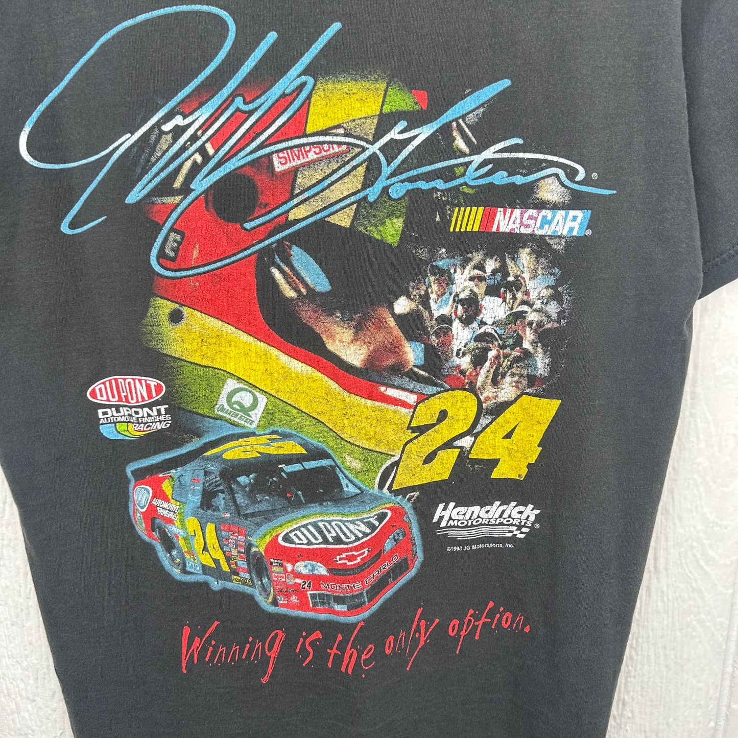 Vintage 1998 Jeff Gordon Double-Sided Graphic Tee (M)
