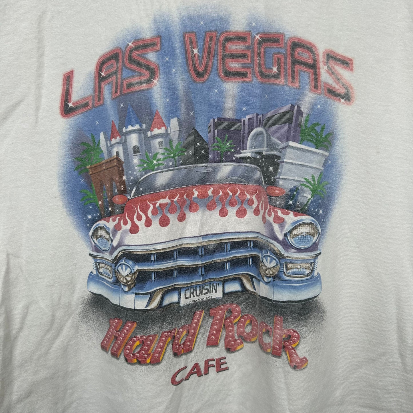 Vintage 90's Hard Rock Cafe Las Vegas Graphic Tee (XL)