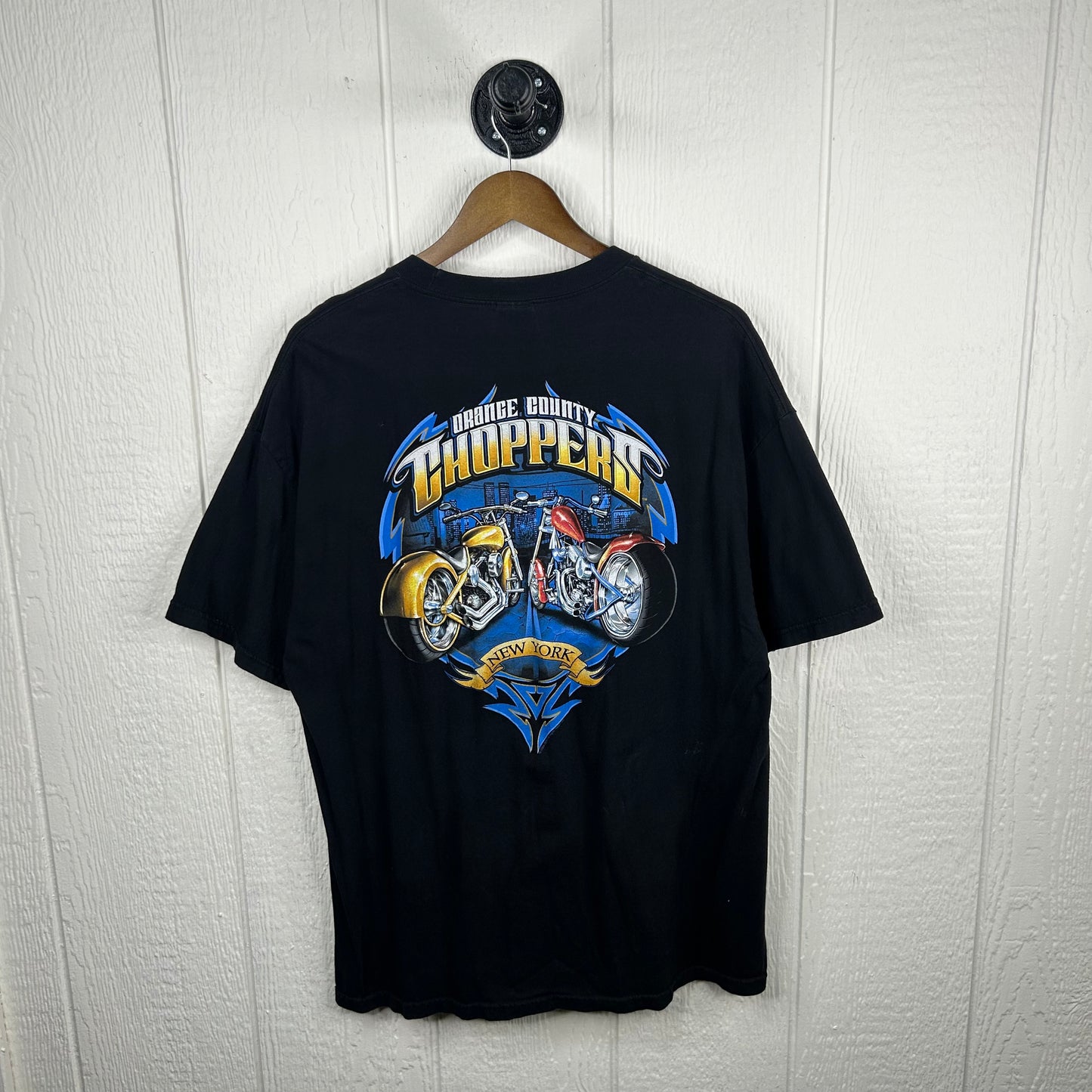 Y2K Orange County Choppers 'New York' Graphic Tee (XL)
