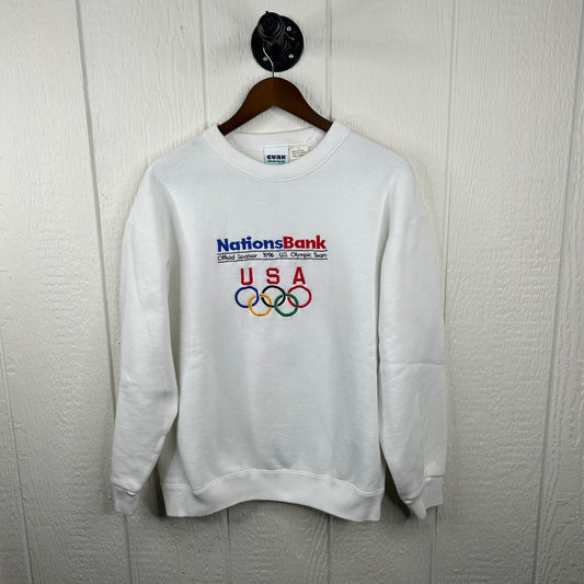 Vintage 1996 Olympic Team USA National Bank Crewneck (L)