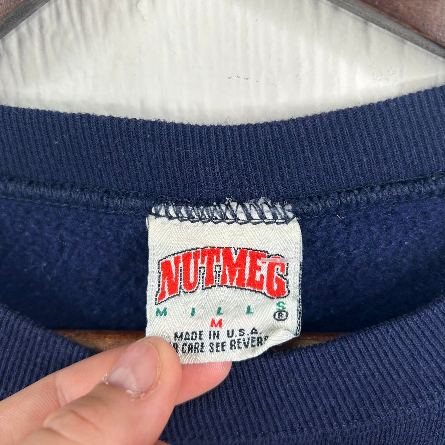 Vintage 80's West Virginia Mountaineers Crewneck (M)