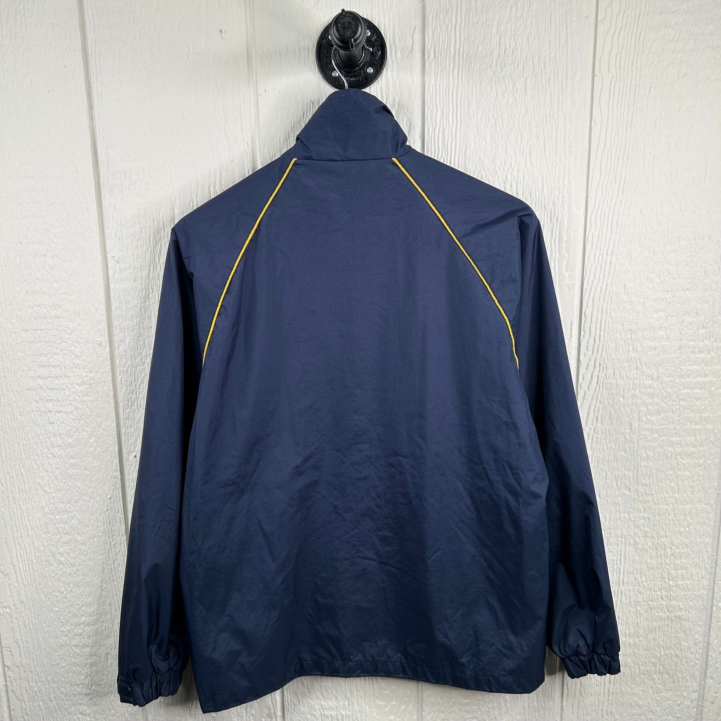 Y2K Embroidered Flying WV Full-Zip Windbreaker (XS)