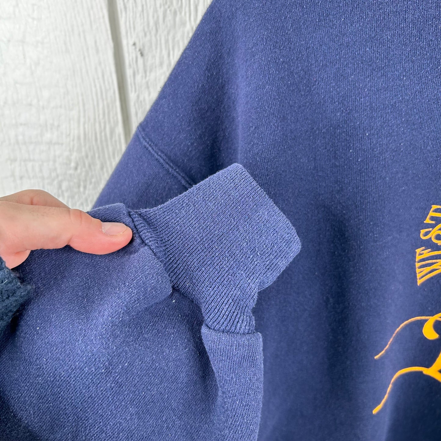 Vintage 80's West Virginia University Dad Crewneck (XL)