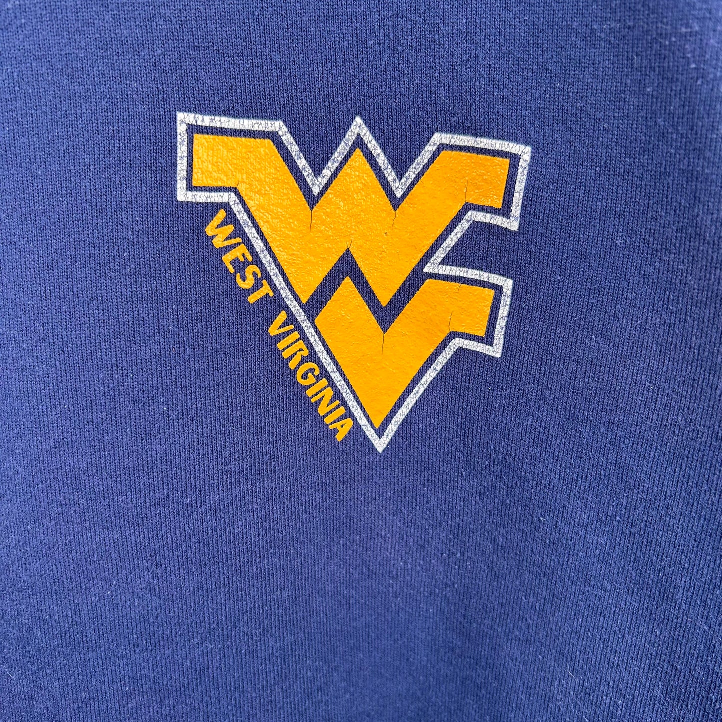 Vintage 90's Navy Flying West Virginia Crewneck (M)