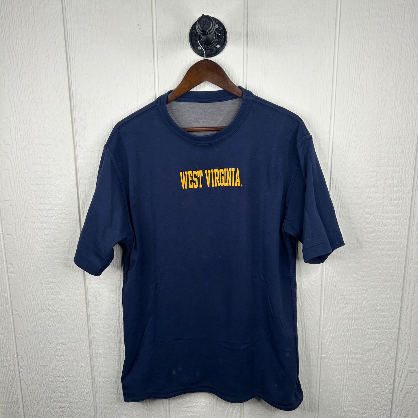 Vintage 90s Reversible West Virginia Mountaineers Tee (L)