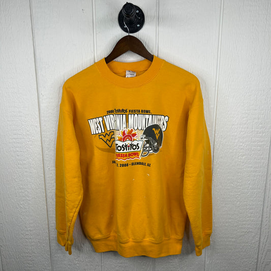 Vintage 2008 WVU Mountaineers Fiesta Bowl Crewneck (M)
