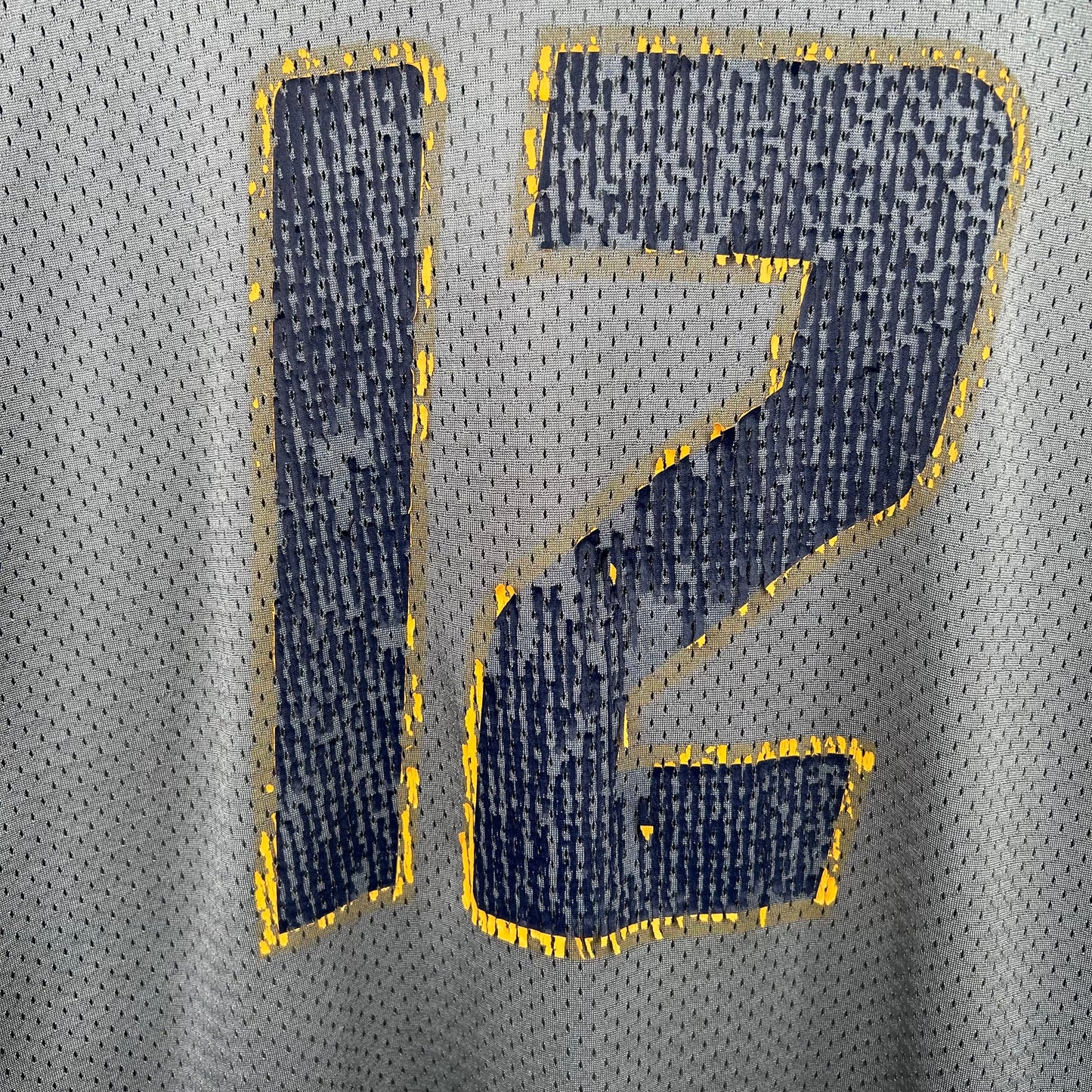 Y2K WVU Number 12 Geno Smith Nike Jersey (XL)