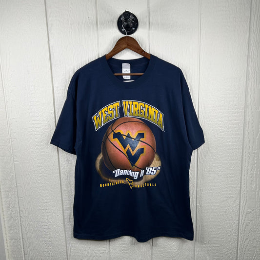 2005 WVU Basketball Championship Tee (XL)
