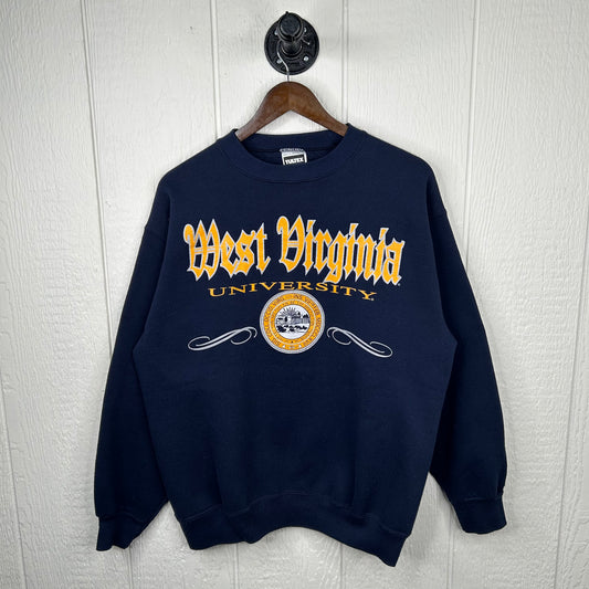 Vintage 90's West Virginia University Seal Crewneck (L)