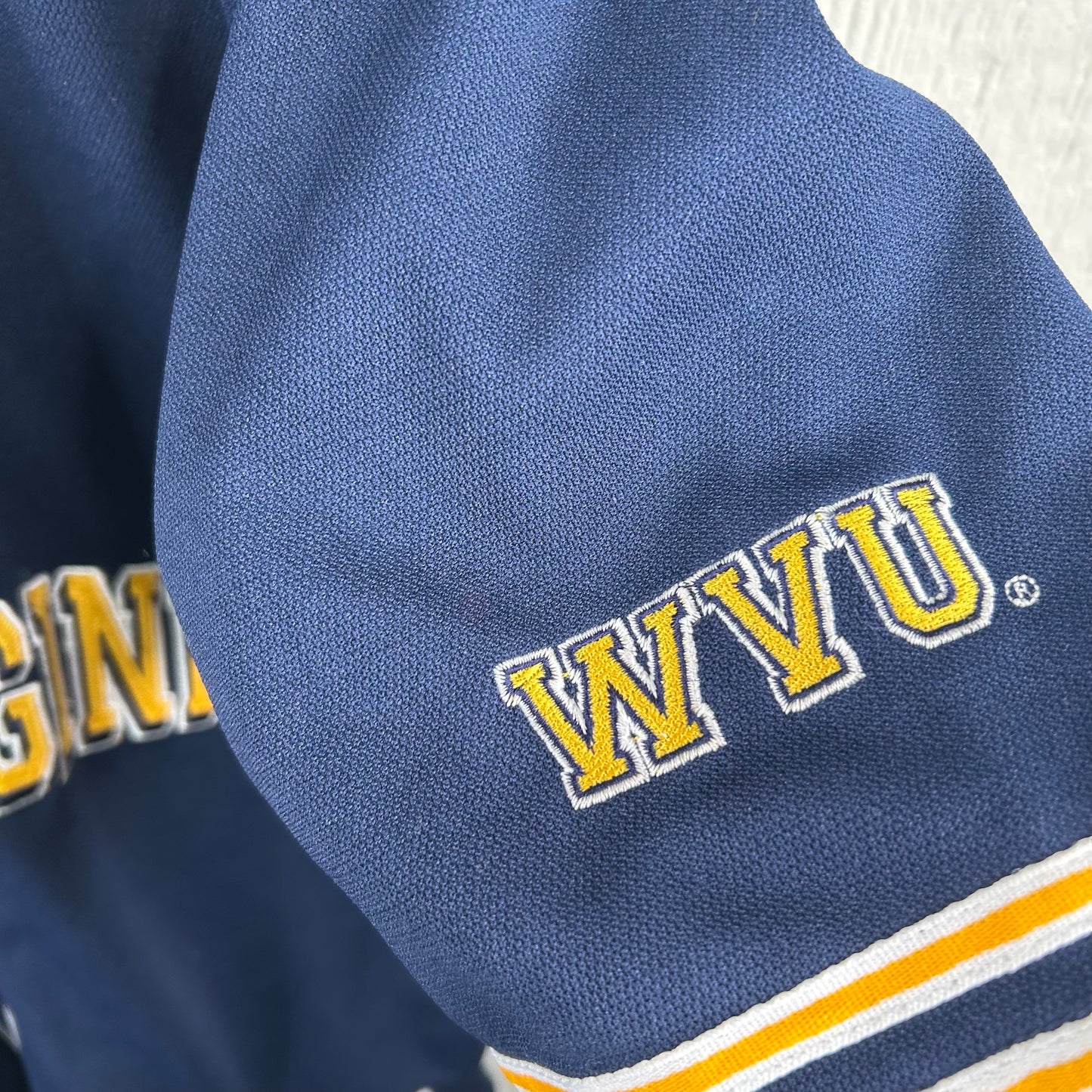 Vintage 90's West Virginia University Baseball Jersey (L)