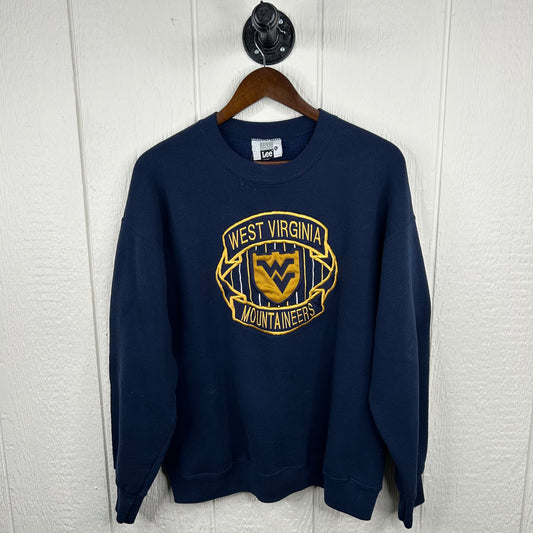 Vintage Embroidered West Virginia Mountaineers Crewneck (XL)