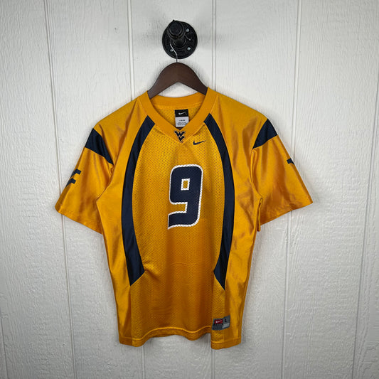 Y2K Gold WVU Nike Football Jersey (S)