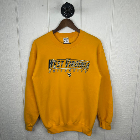 Y2K West Virginia University Gold Rush Crewneck (S)