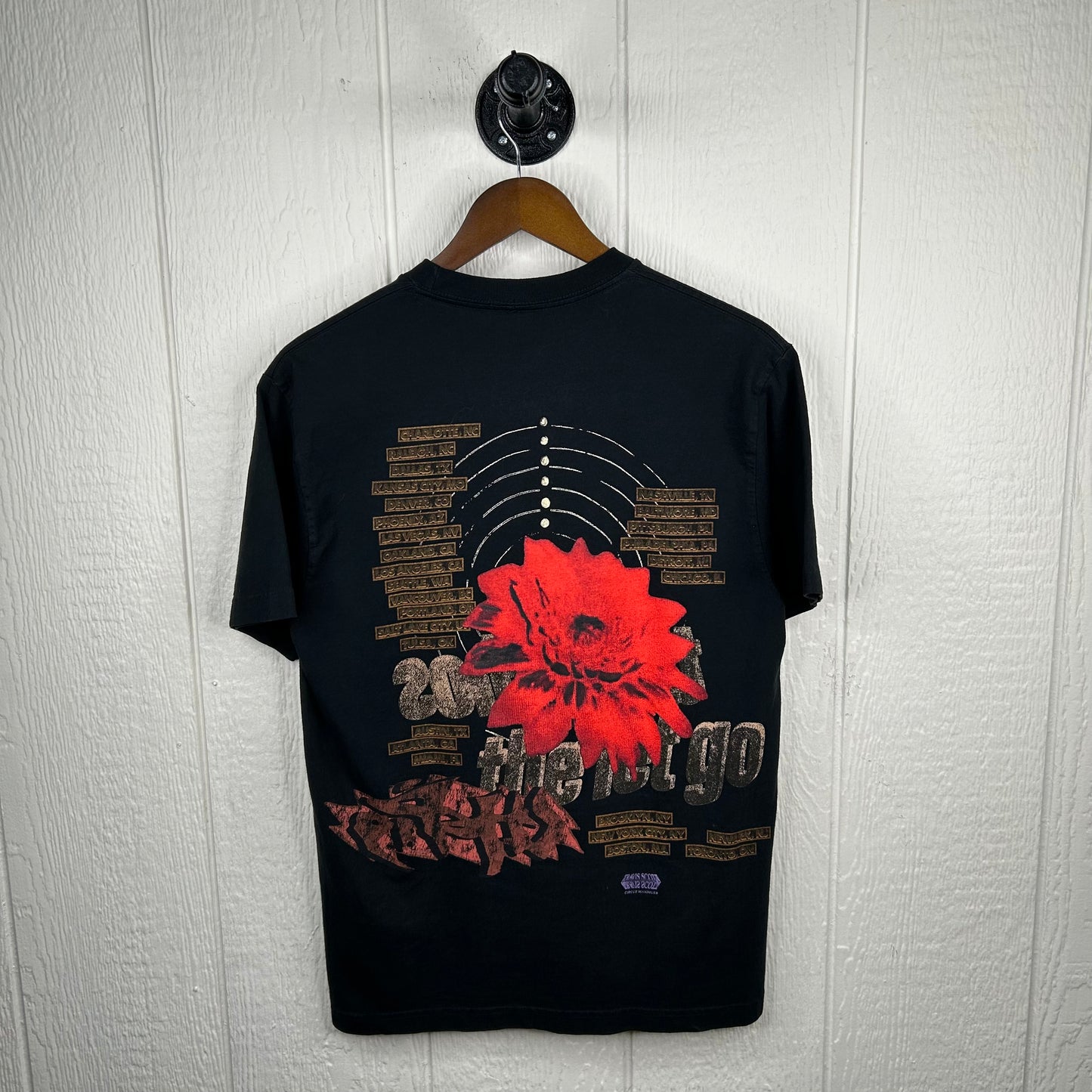 Travis Scott Utopia Double-Sided Tour Graphic Tee (M)
