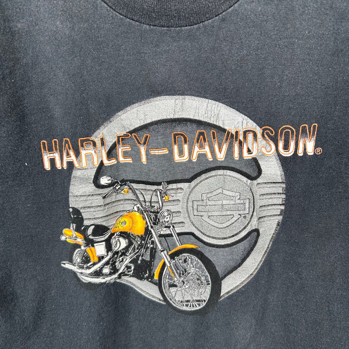 Vintage 90's Harley Davidson Motorcycles Baby Tee (M)