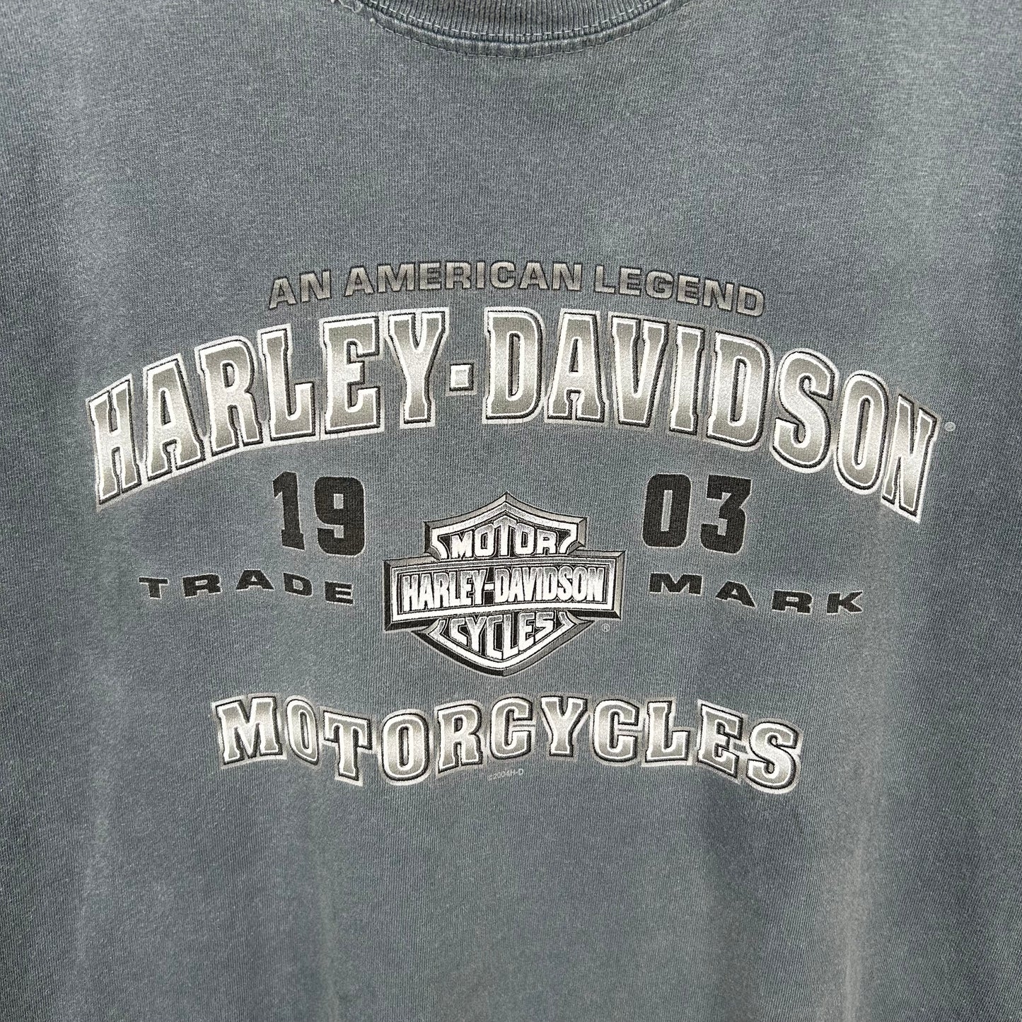 Vintage 90's Harley Davidson Motorcycles Ocean City MD Graphic Tee (L)