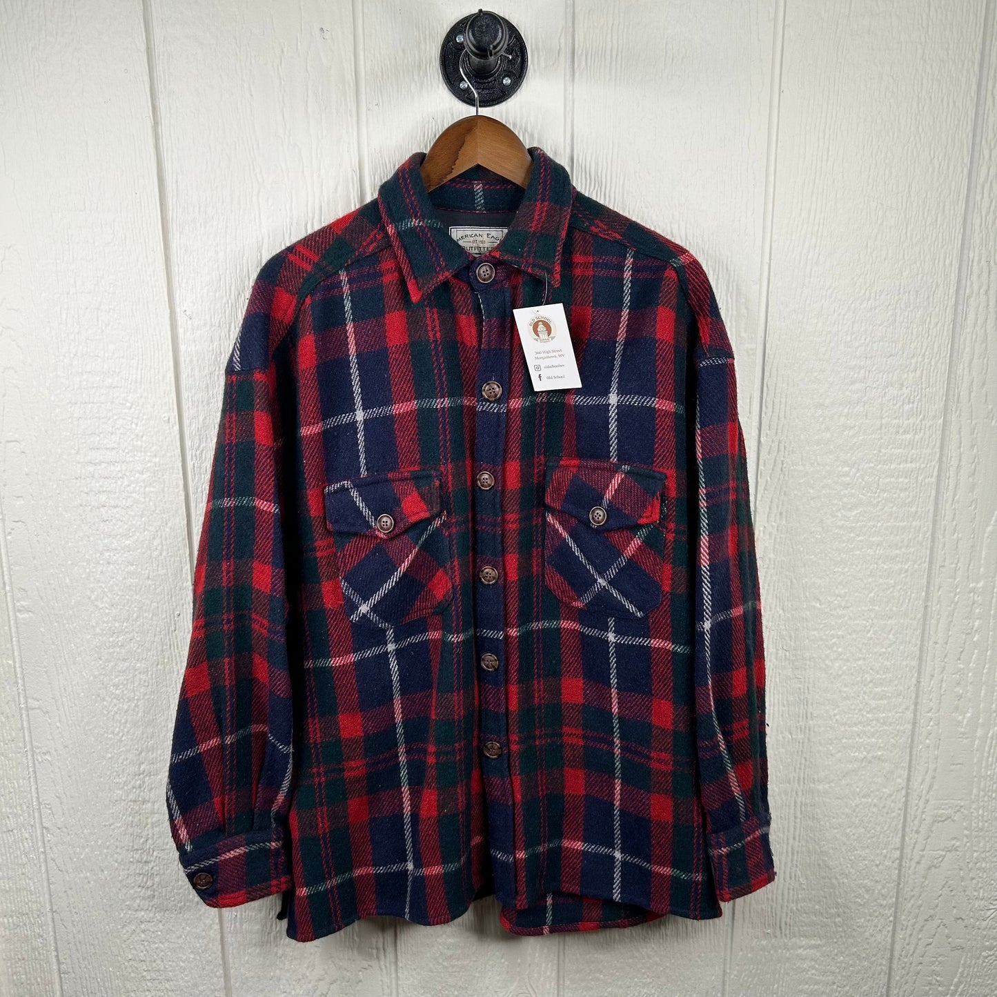 Vintage American Eagle Outfitters Plaid Button-Up Flannel (XL)