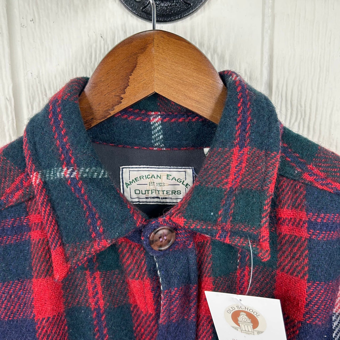 Vintage American Eagle Outfitters Plaid Button-Up Flannel (XL)