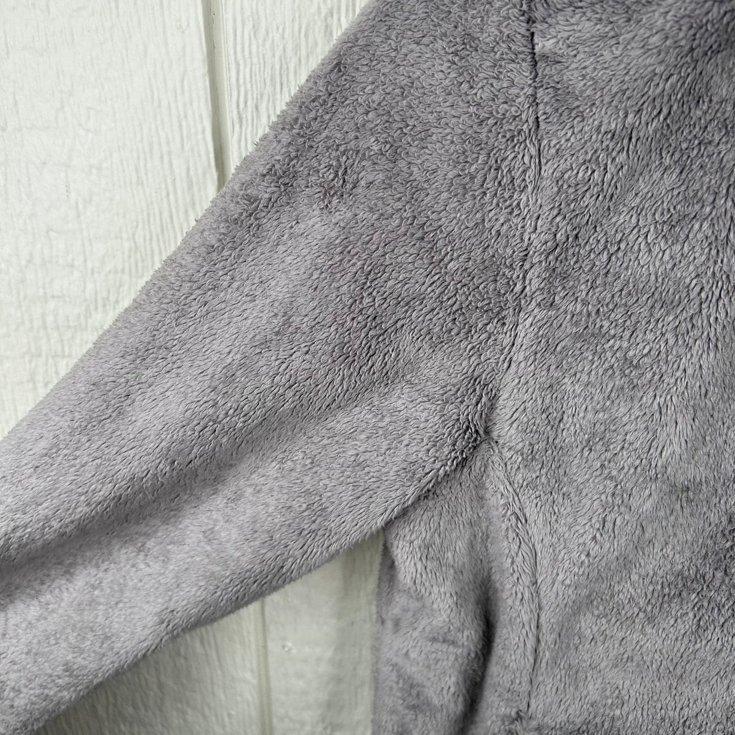 Y2K The North Face Gray Fleece Zip-Up Women's Jacket (S)