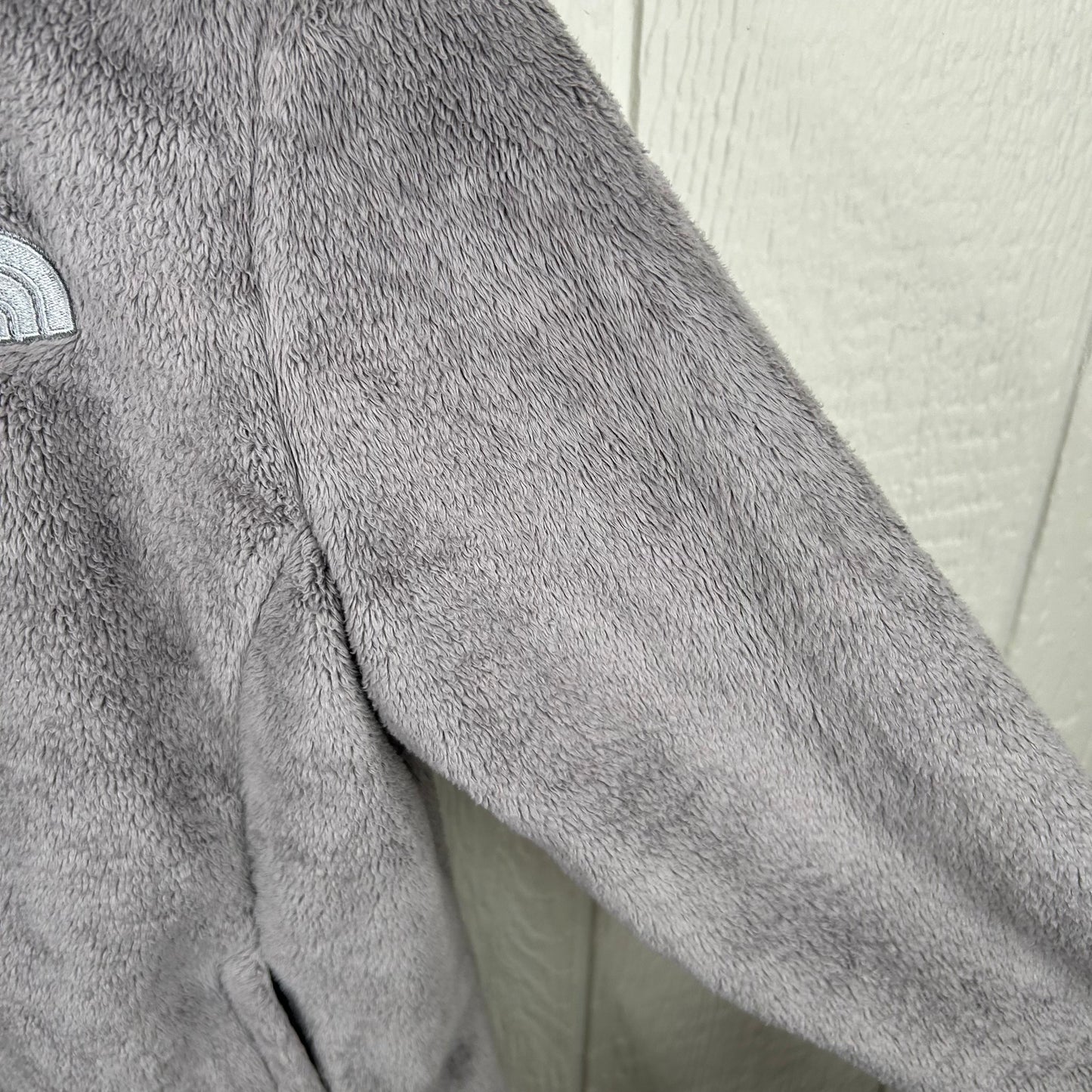 Y2K The North Face Gray Fleece Zip-Up Women's Jacket (S)