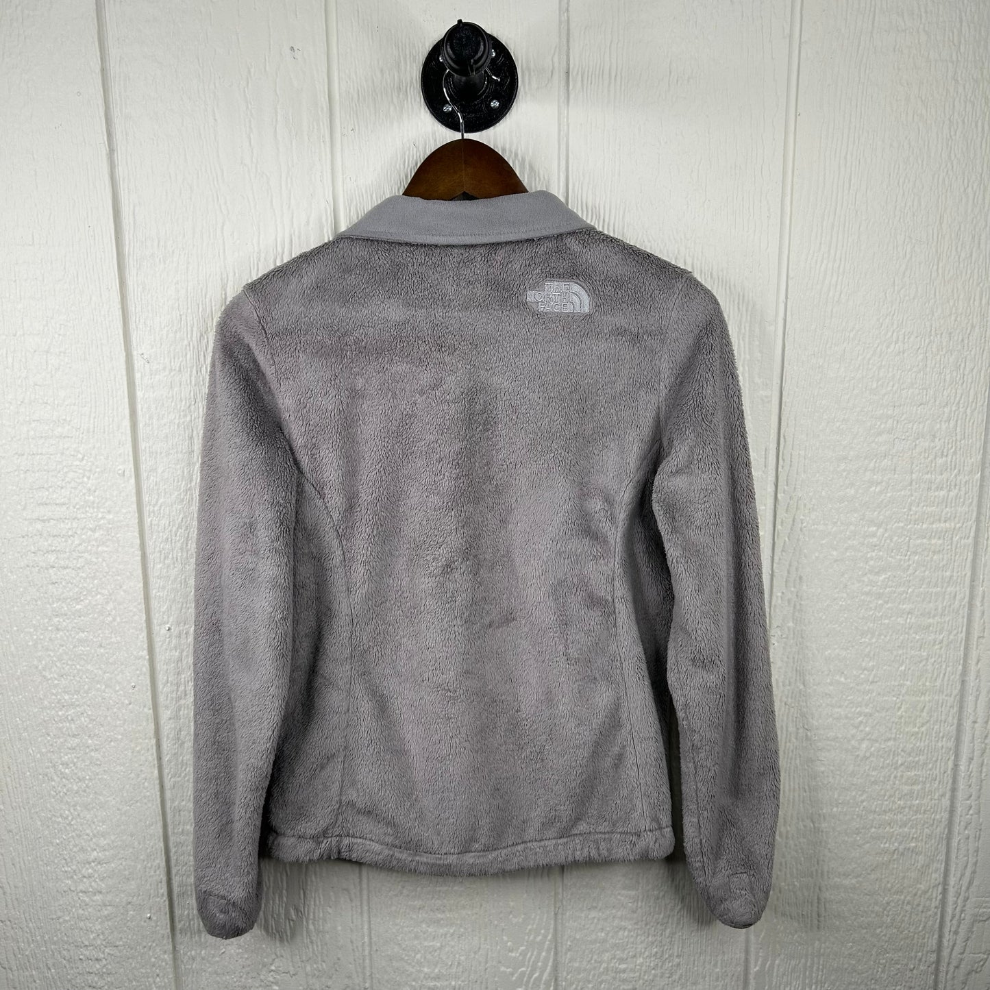 Y2K The North Face Gray Fleece Zip-Up Women's Jacket (S)