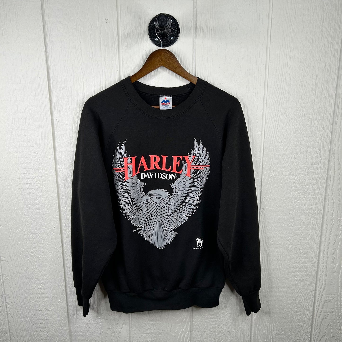 Vintage 80's Harley Davidson Crewneck (L)