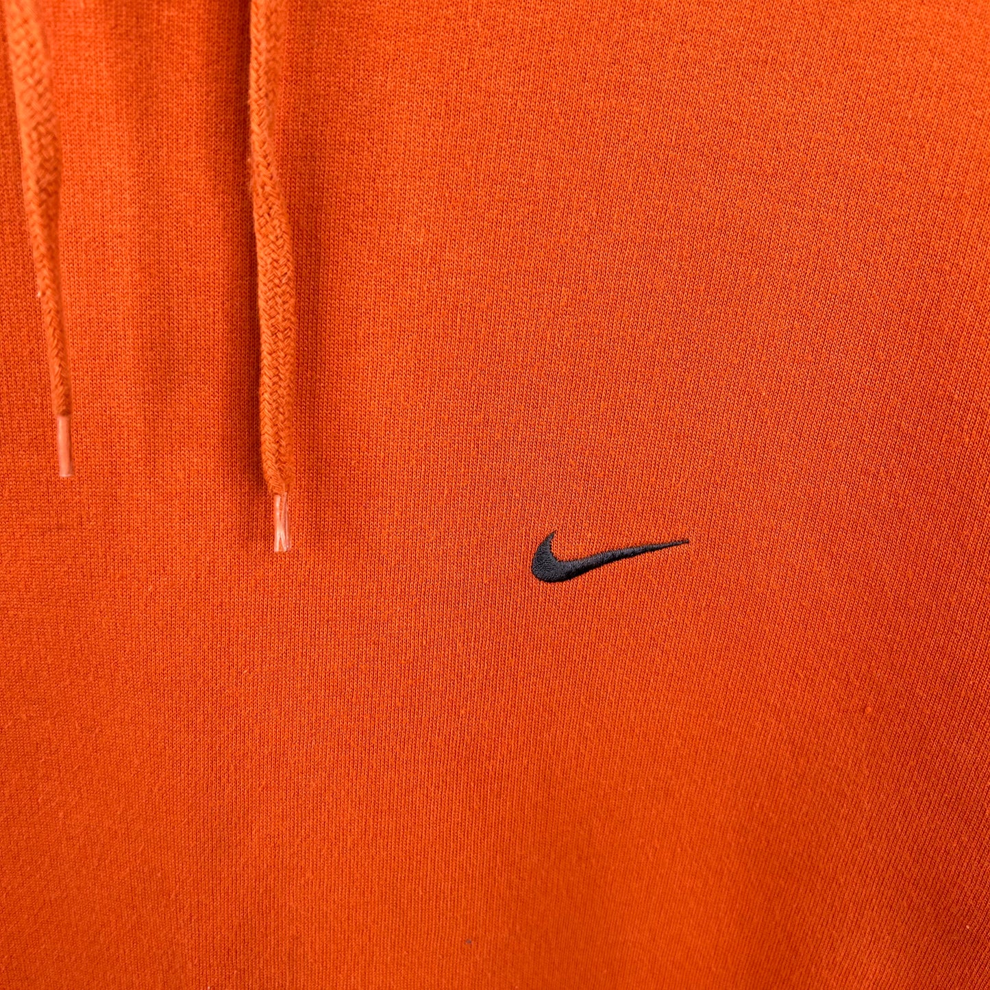 Vintage 90's Sun Faded Orange Nike Hoodie (XL)