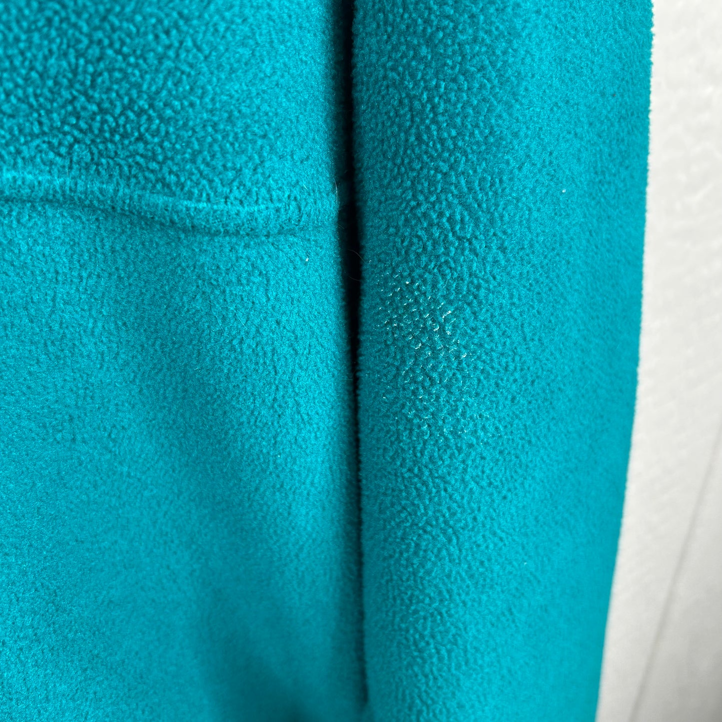 Vintage 90's Teal LLBean Full-Zip Fleece Jacket (XL)