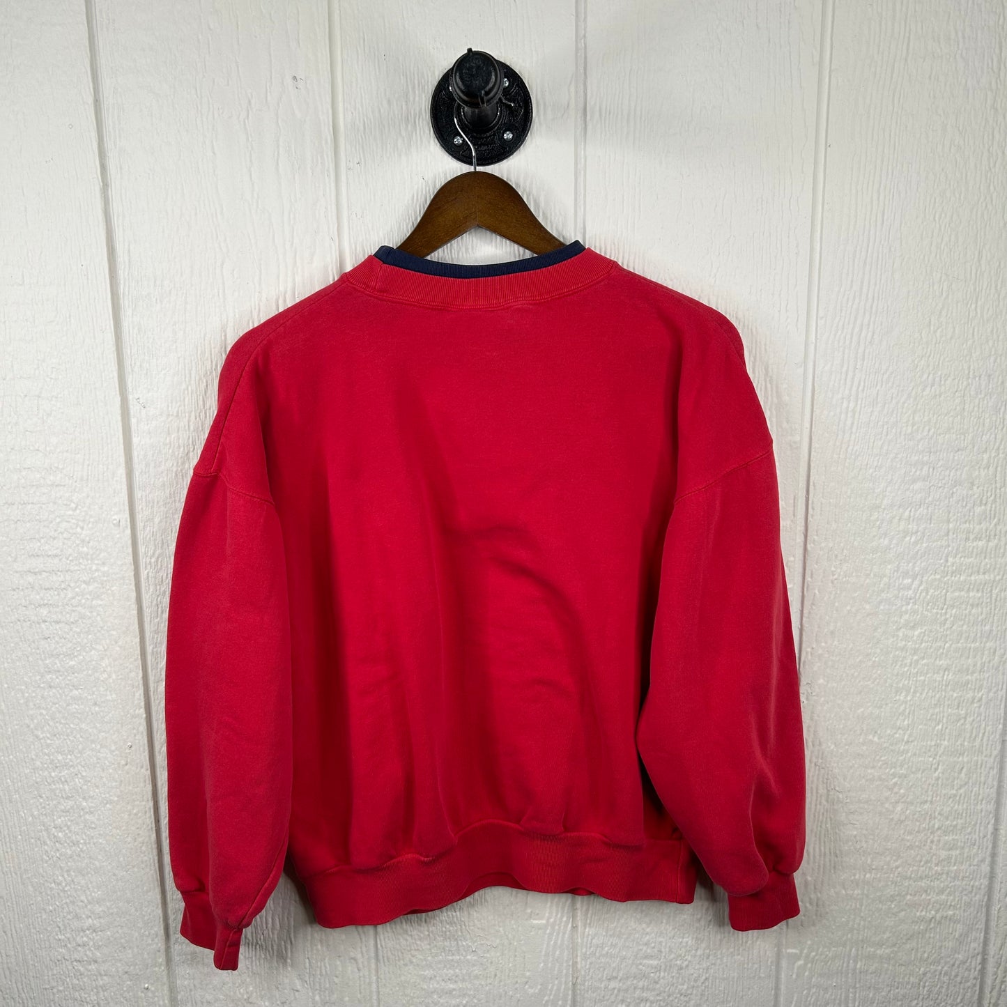 Vintage 90's Love Me Love My Cat Embroidered Crewneck (M)