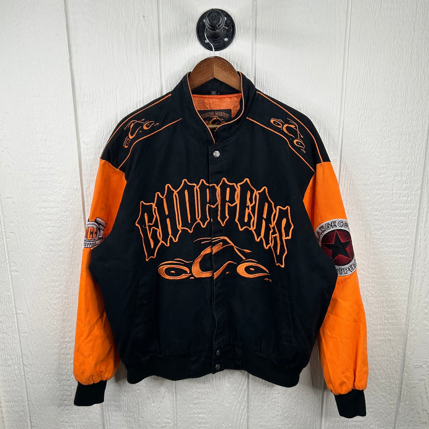 Y2K Orange County Choppers Bomber Jacket (XL)