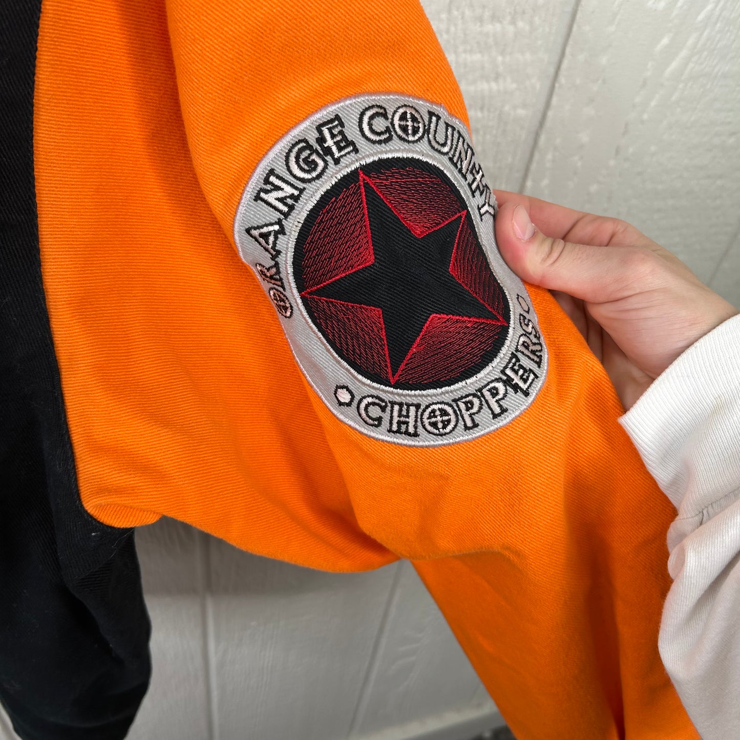 Y2K Orange County Choppers Bomber Jacket (XL)