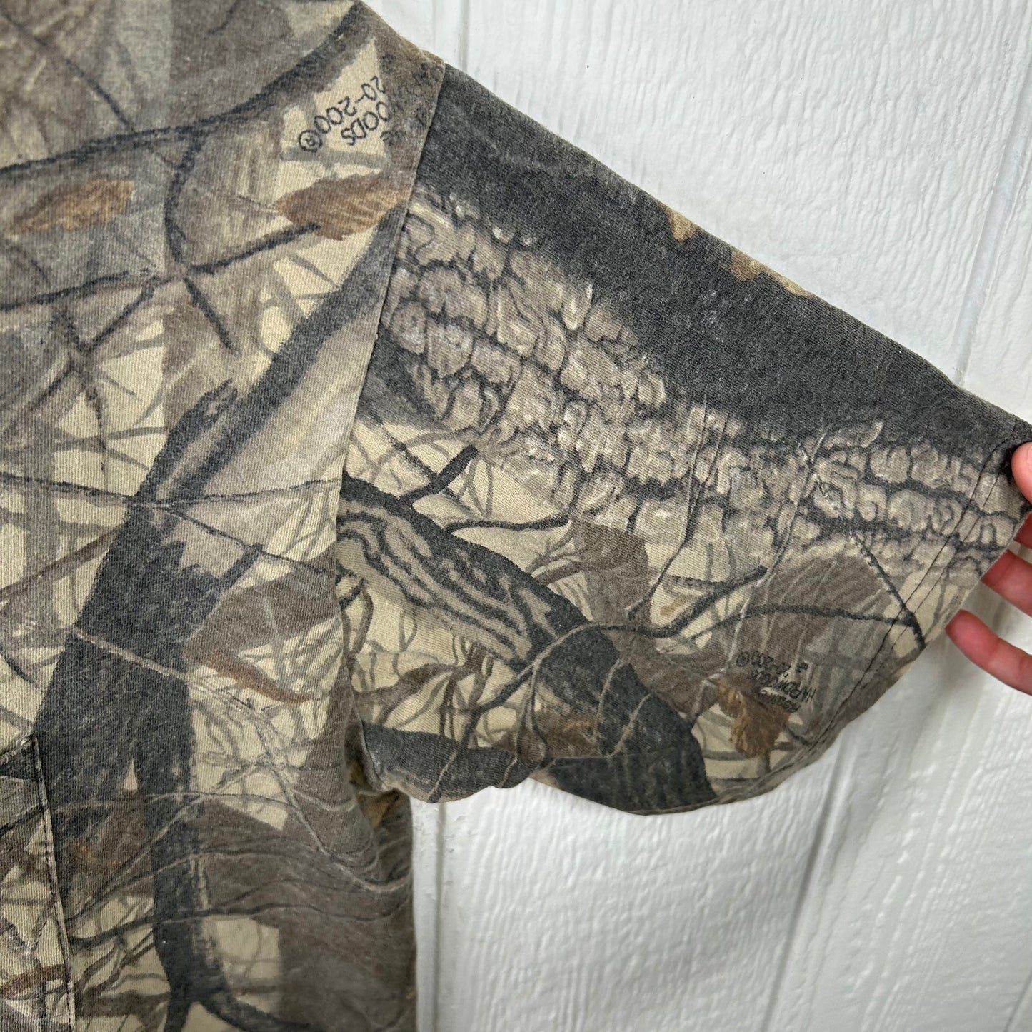 Vintage 90's Camo Tee (XL)