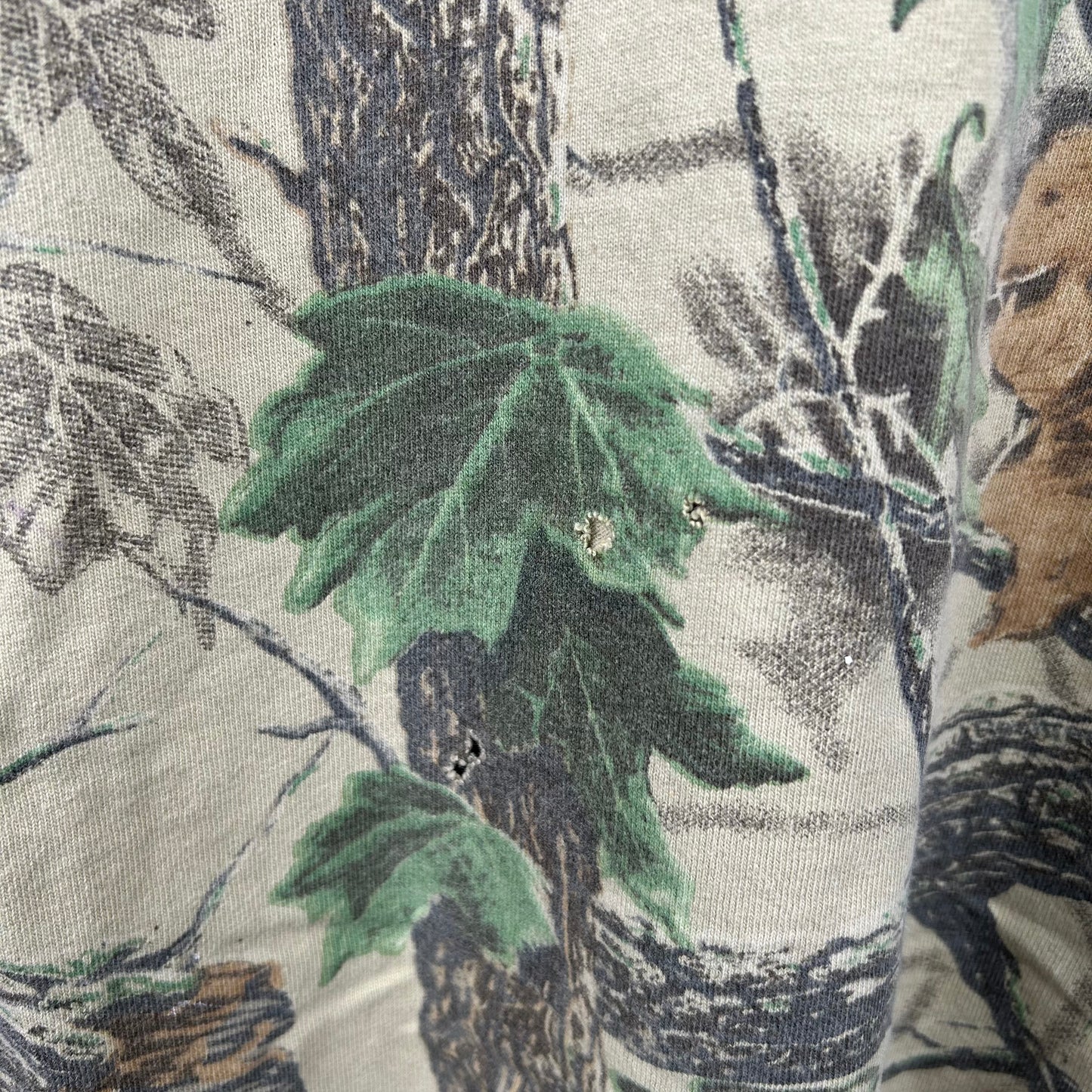 Vintage 90's Heavy Weight Mock Neck Long Sleeve (XL)