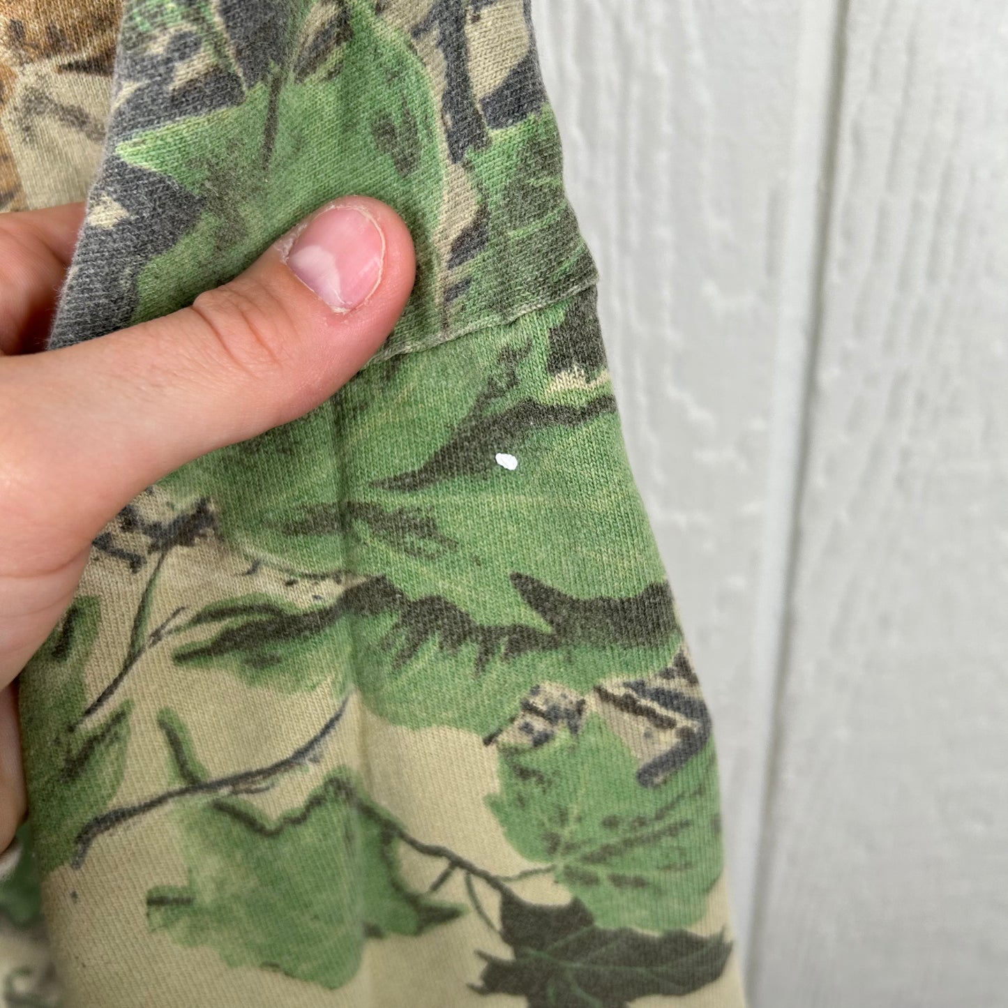 Vintage 90's Heavy Weight Mock Neck Long Sleeve (XL)