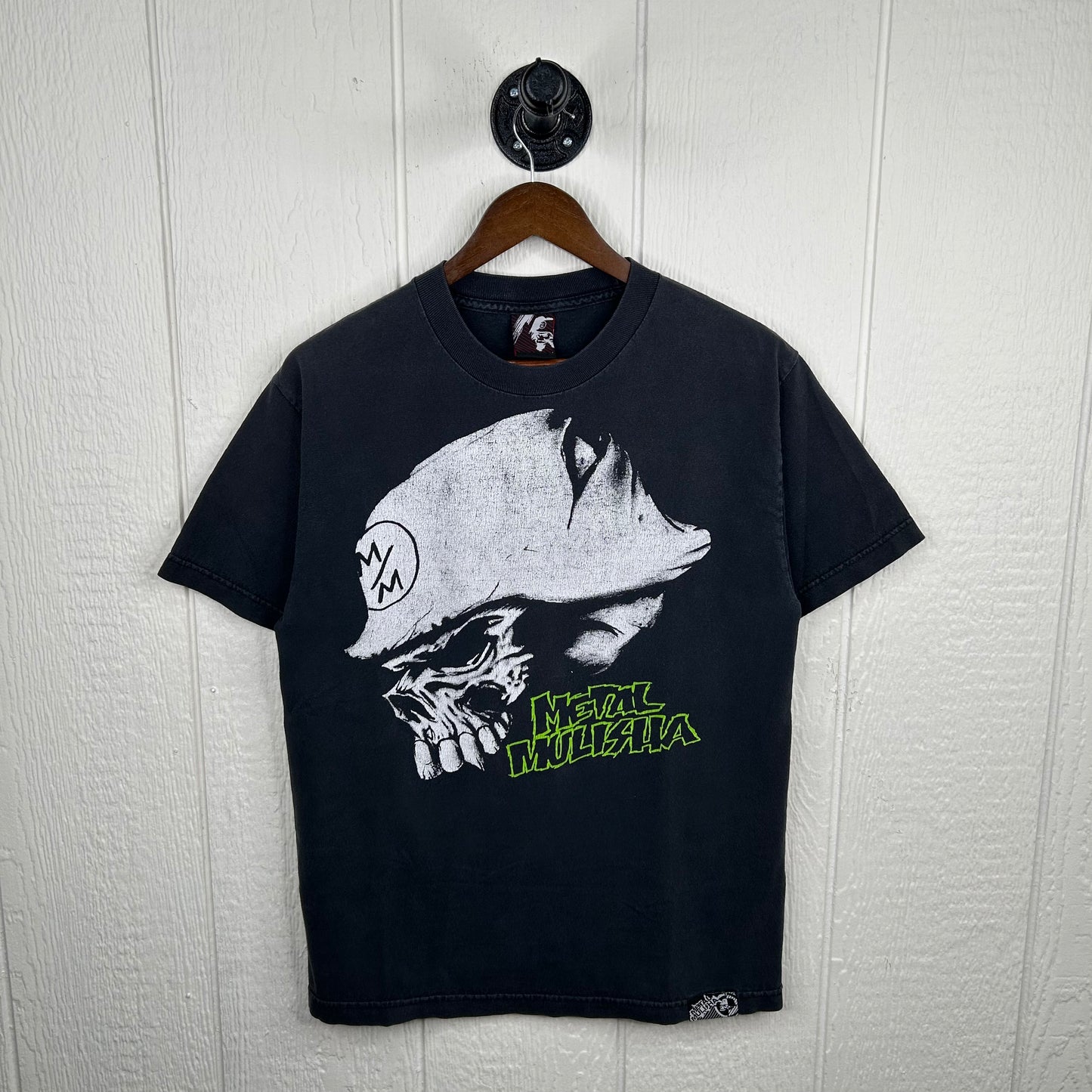 Y2K Metal Mulisha Skull Streetwear Graphic Tee (M)