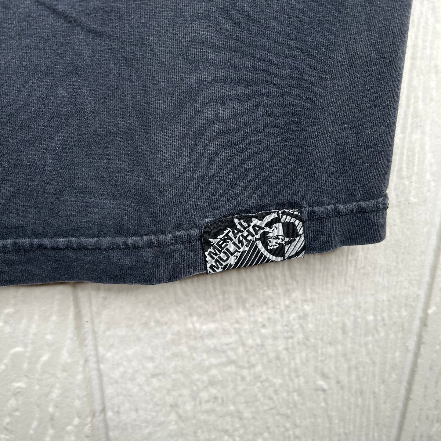 Y2K Metal Mulisha Skull Streetwear Graphic Tee (M)