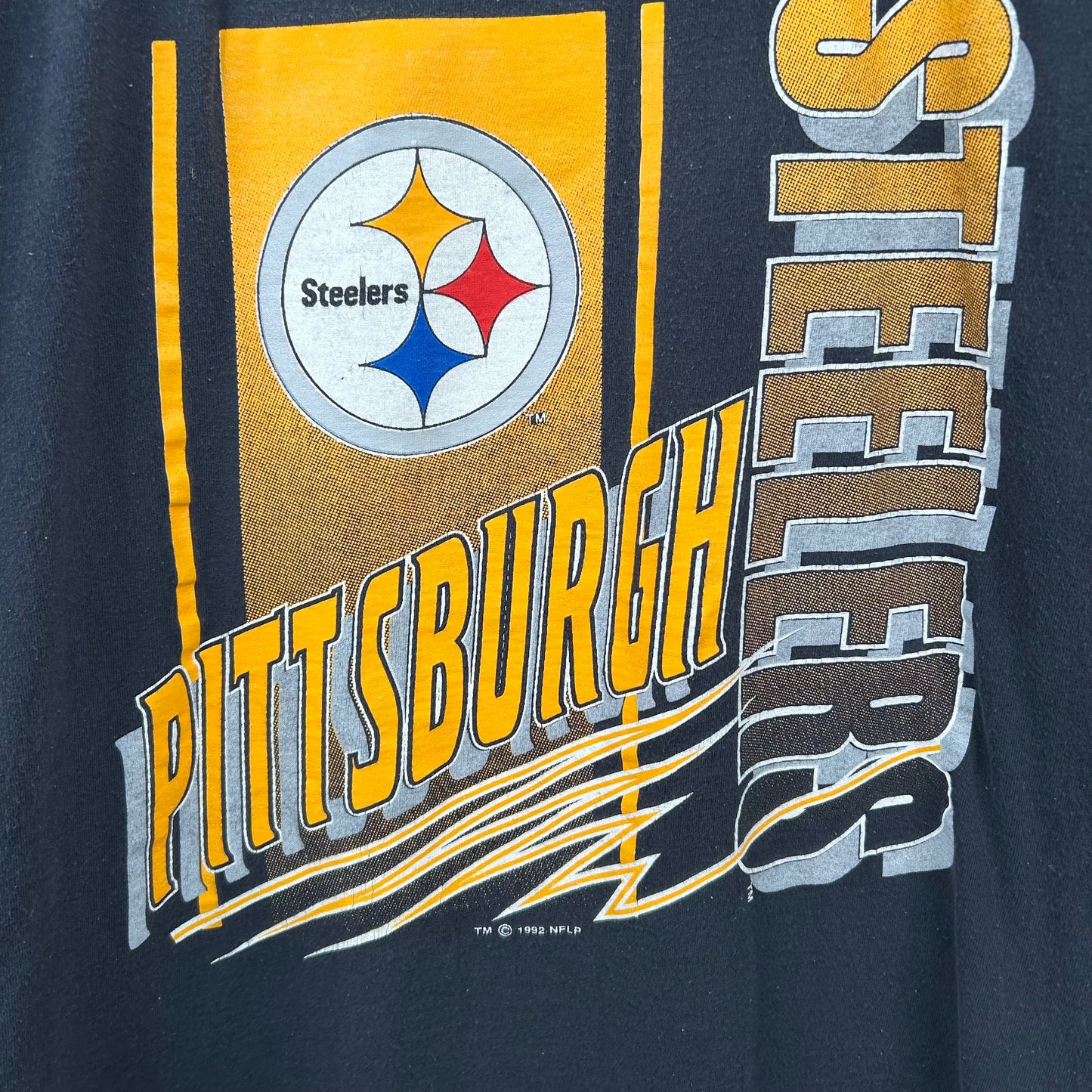 Vintage 1992 Pittsburgh Steelers Graphic Tee (L)