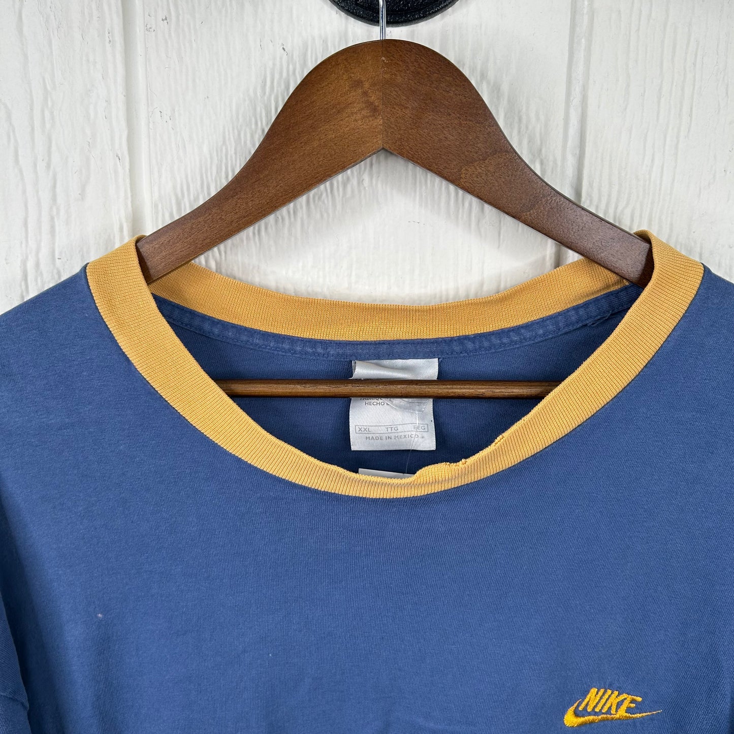 Vintage 90's Embroidered Nike Long Sleeve Tee (XXL)
