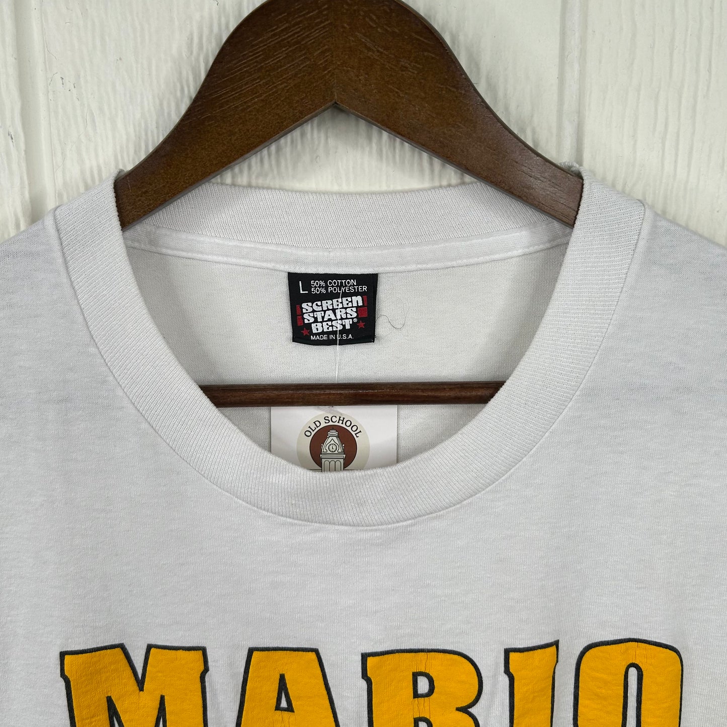 Vintage Pittsburgh Penguins Mario The Magnificent Graphic Tee (L)
