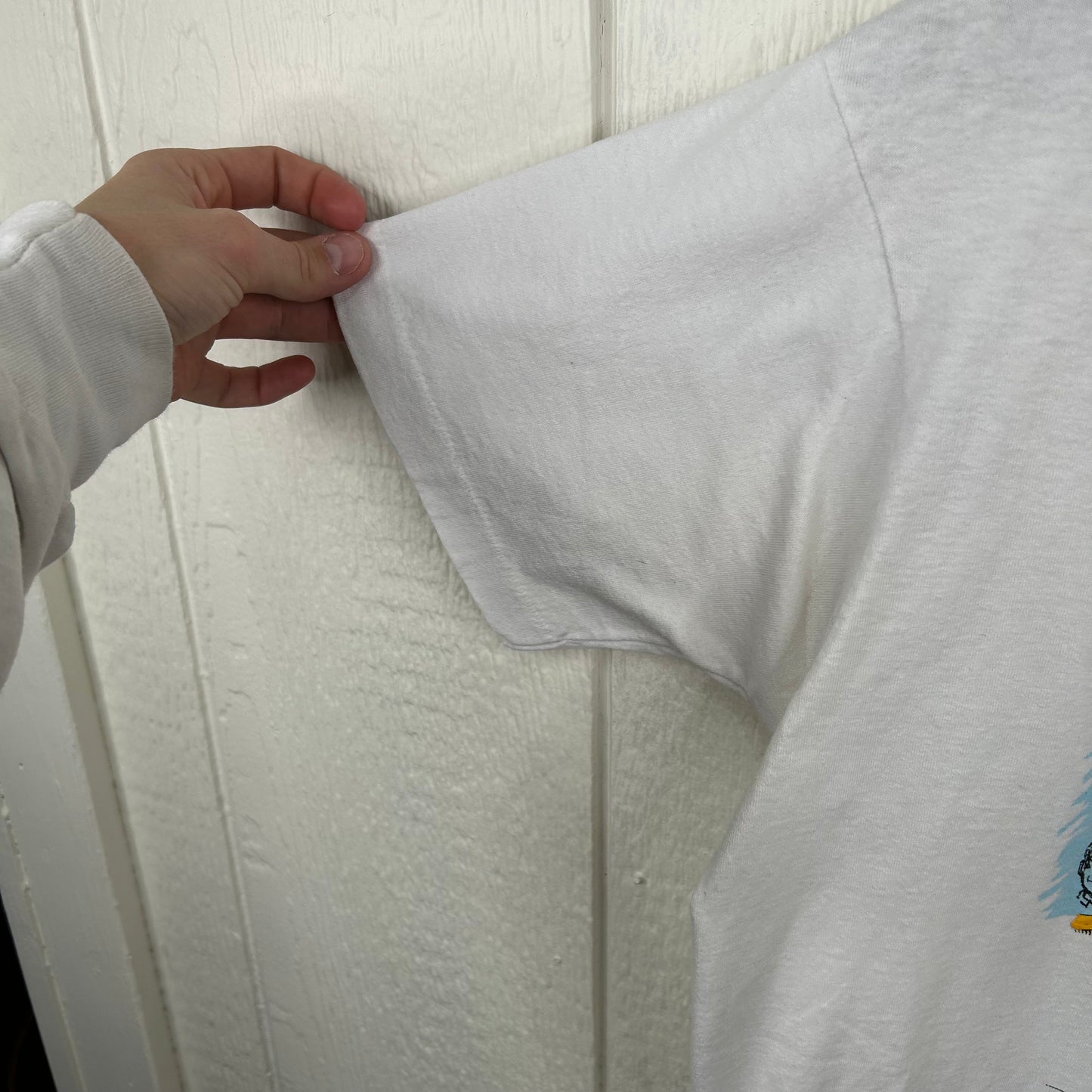 Vintage Pittsburgh Penguins Mario The Magnificent Graphic Tee (L)