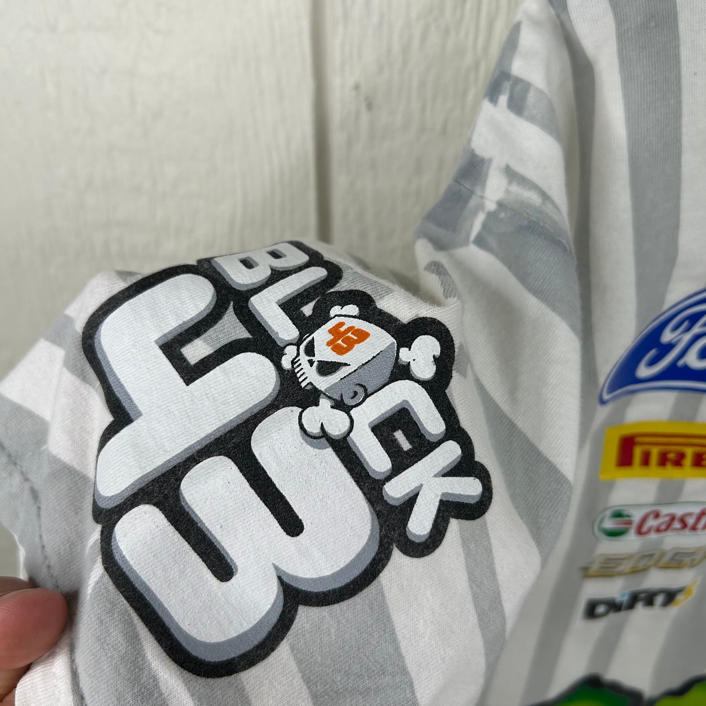 Y2L DC Racing Logo Graphic Tee (XL)